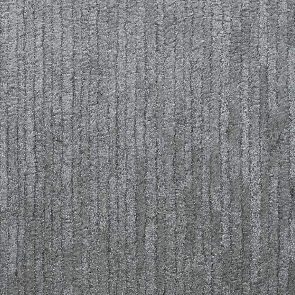 CROWN Bergamo Leather Texture Wallpaper Silver, Dark Grey (M1402), 53 x 1005 cm - Image 3