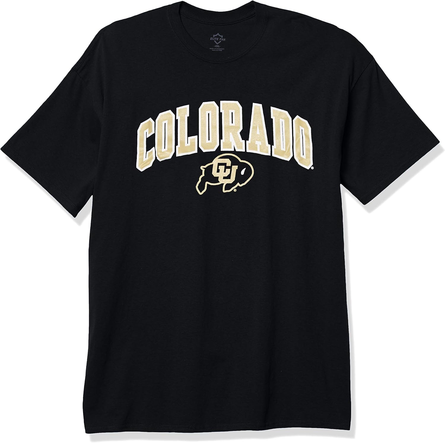 Elite Fan Shop Fan Favorite Team Color Short Sleeve Arch Back Tee Shirt