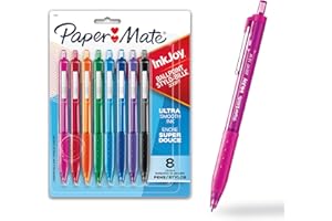 Paper Mate InkJoy 300RT Retractable Ballpoint Pens, Medium Point (1.0mm), Assorted, 8 Count