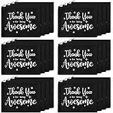 Kajaia 24 Pieces Inspirational Canvas Cosmetic Bags Makeup Bags with Zippers Appreciation Motivational Toiletry Purse Pouches Positive Travel Makeup Pouches for Girl Women Friends, 8 Designs (Simple)