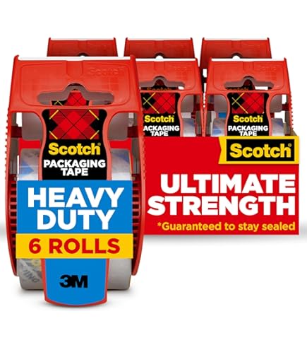 Amazon.com: Scotch Box Sealing Tape 373, Blue, 48 mm x 50 m