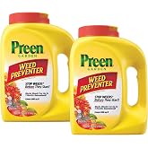 Preen Garden Weed Preventer, Pre-Emergent Formula, 5.625 lb - 2 Pack | Pre emergent weed control up to 3 months with Preen weed preventer flower &amp; vegetable gardens, safe for use around 200 plants