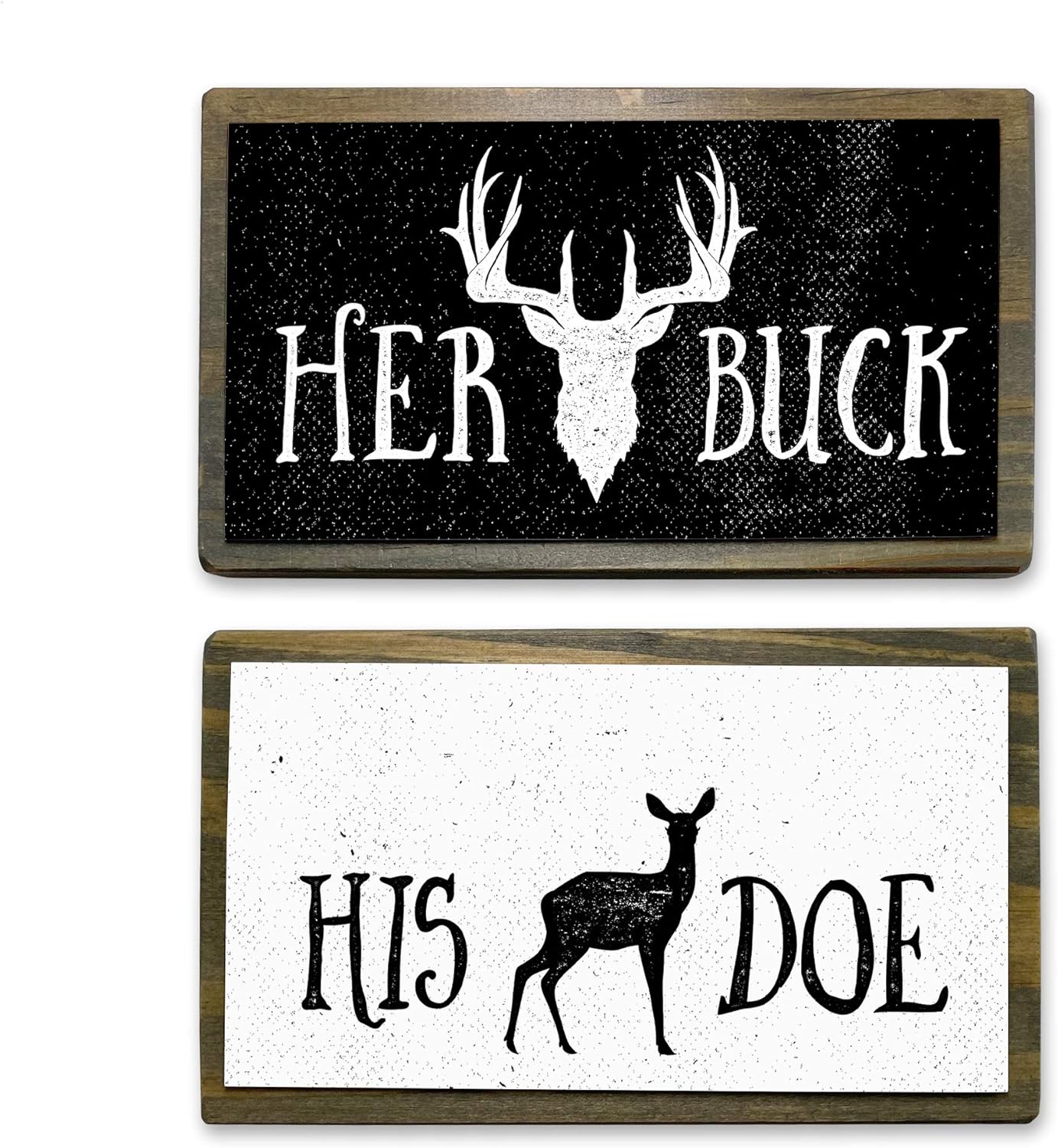 ANVEVO Her Buck, His Doe - Two 6