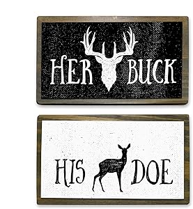 ANVEVO Her Buck, His Doe - Two 6