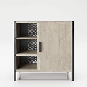 PLAYBOY 306202EW Bathroom Cabinet with 3 Compartments and ...