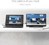 ASUS ZenScreen MB166B 15.6" 1080P Portable Monitor IPS USB3.2 Anti-glare Black view 3