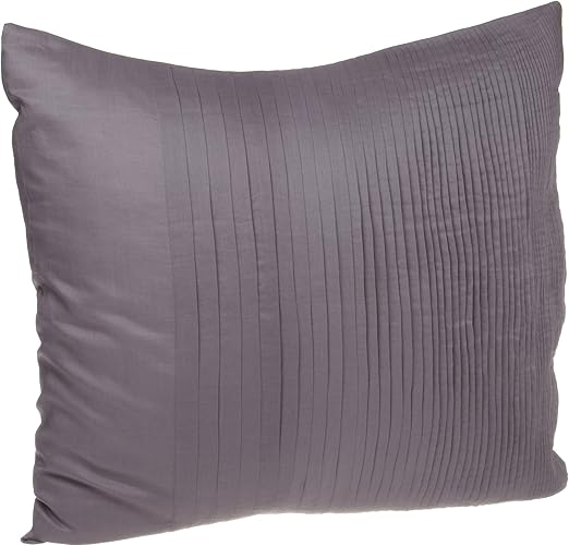 Vera Wang Love Knots Pillow Sham, Platinum, Euro Home
