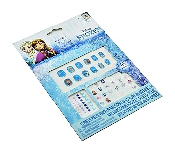 Buy Disney Girls Disney Frozen Press On Nails With Gems 65
