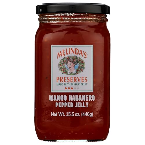 Melinda’s Whole Fruit Preserves Mango Habanero Pepper Jelly