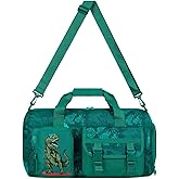 Kids Duffle Bag for Travel, Boys Girls Gym Duffel Bags with Shoe Compartment Little Kid Weekender Overnight Sports Bag Sleepover,Unicorn/Dinosaur/Mermaid