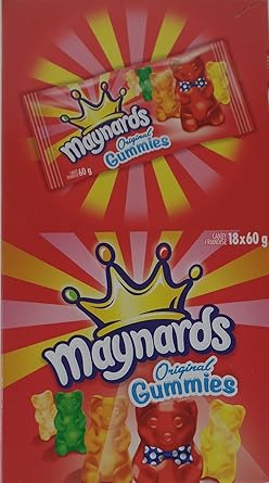 Amazon Com 18ct Maynard S Original Gummies 60g 2 1oz Per Pack