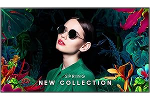 SAMSUNG QMC LFD Display, QM65C, 28.5 mm Depth, Dynamic Crystal Color, Quantum Processor Lite 4K, SmartView+, Smart Calibration, LH65QMCEBGCXGO, 2025