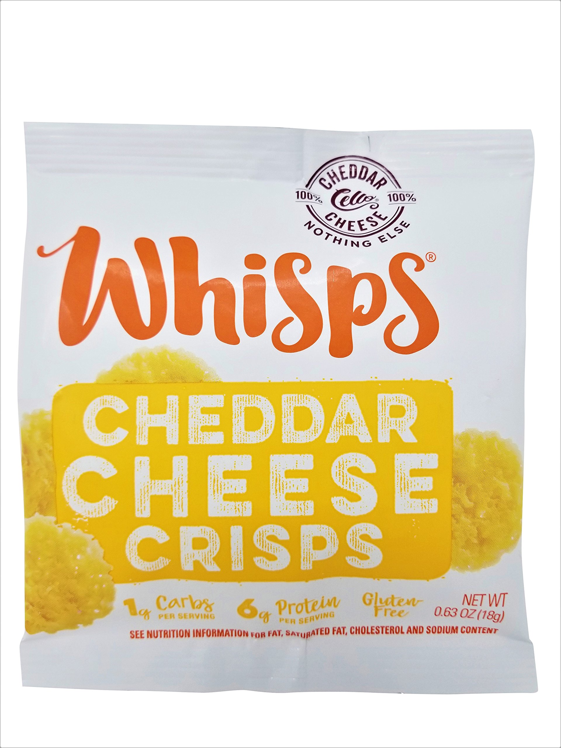 Whisps Cheese Crisps 16 Pack (0.63oz) Cheddar on Galleon Philippines