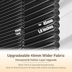 Boolegon Black Out Cellular Shades Cordless Pull