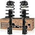 KUIPERAUTO Front Complete Strut Coil Spring Assembly Compatible for 2003-2008 Toyota Corolla 172115 172114 (2PCS)