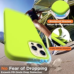 COFFKER for iPhone 12 Pro Max Case, [2X Camera