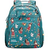 Simple Modern Medium Disney Toddler Backpack for School Girls and Boys | Kindergarten Elementary Kids Backpack | Fletcher Collection | Kids - 15" tall | Moana Oceana