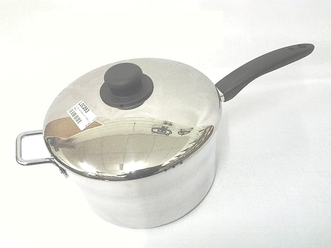 New British Made Saucepan Stewpan with Stainless Steel Lid 10" inch