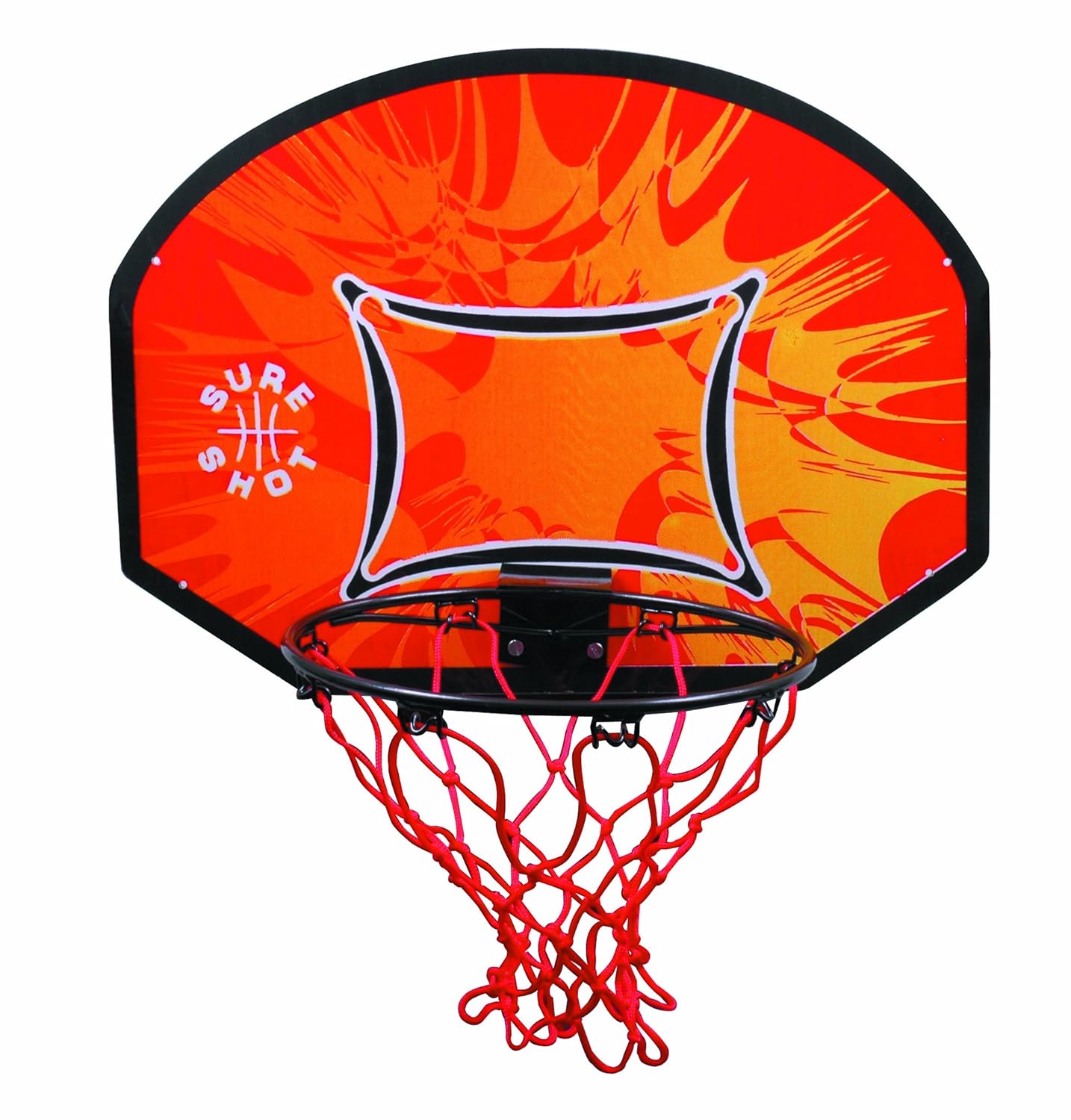 Sure Shot Kids Canasta de baloncesto para niños color naranja negro y