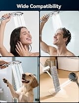Magichome High Pressure Shower Head 10 Modes with 1.5m Hose Chrome view 6