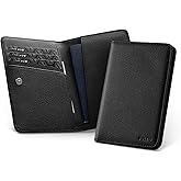 VULKIT Passport Holder Magnetic Closure RFID Blocking Travel Wallet Passport Book Cover Boarding Pass Holder Travel Essentials
