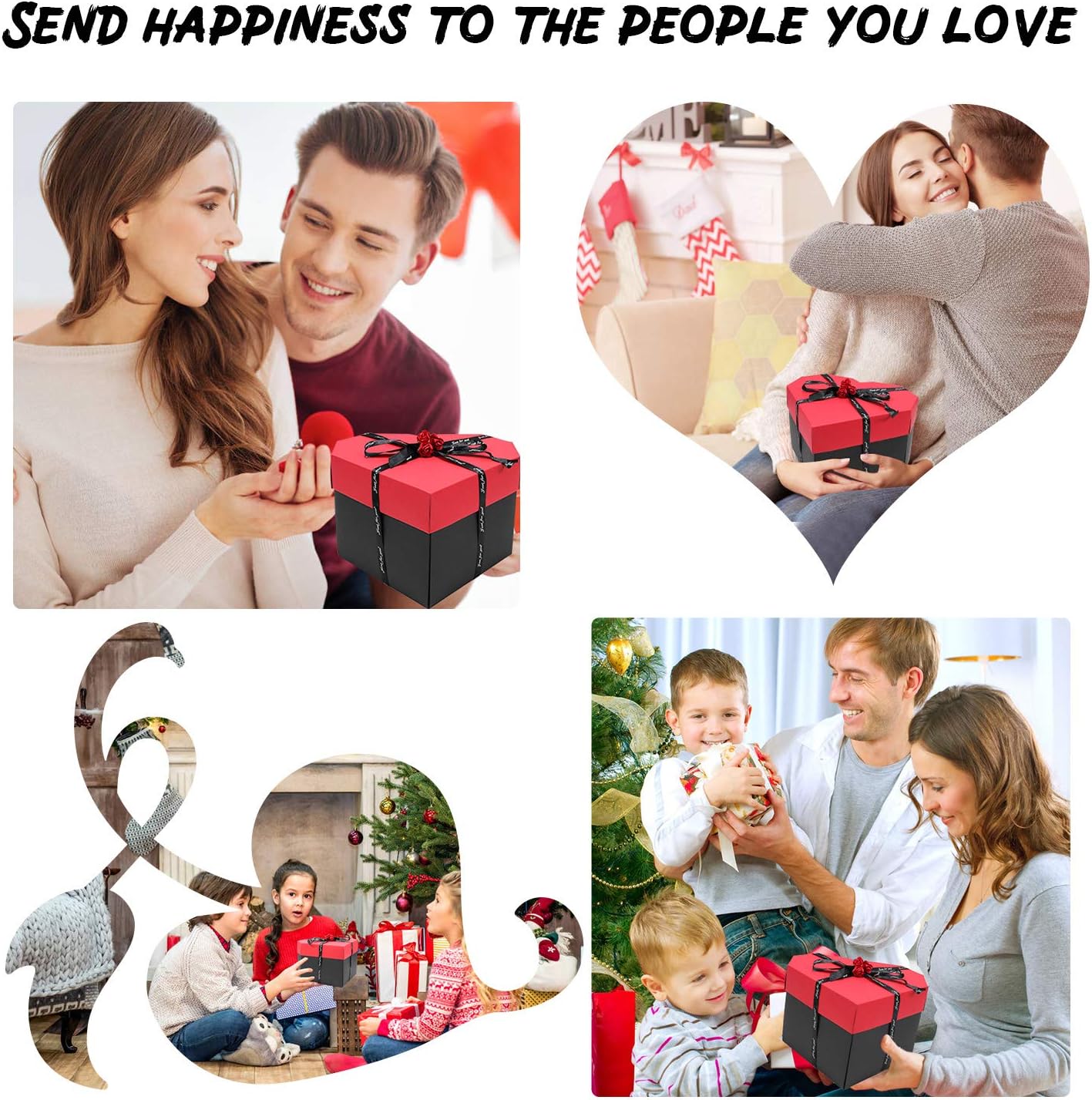 Boite Cadeau De Explosion Creative Pour Album Photo Diy Scrapbook En Forme De Coeur Pour Amis Amoureux Anniversaire Saint Valentin Mariage Gifort Boite Surprise Decoration De La Maison Cuisine Et Maison Leranathdiamonds Com