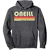 ONEILL Surname Funny Retro Vintage 80s 90s Birthday Reunion Pullover Hoodie