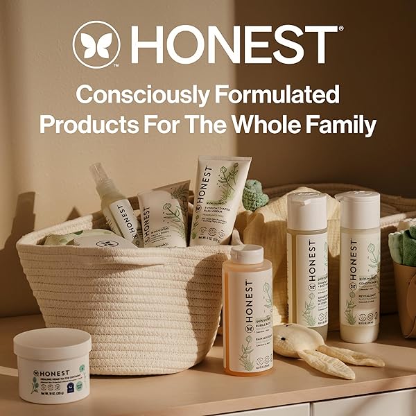 THE HONEST COMPANY COMFORT DRY OVERNIGHT DIAPERS, UP TO 12 HOURS PROTECTION, HYPOALLERGENIC, COZY CLOUD + STAR SIGNS, CLUB BOX SIZE 5 (27+ LBS), 40 COUNT