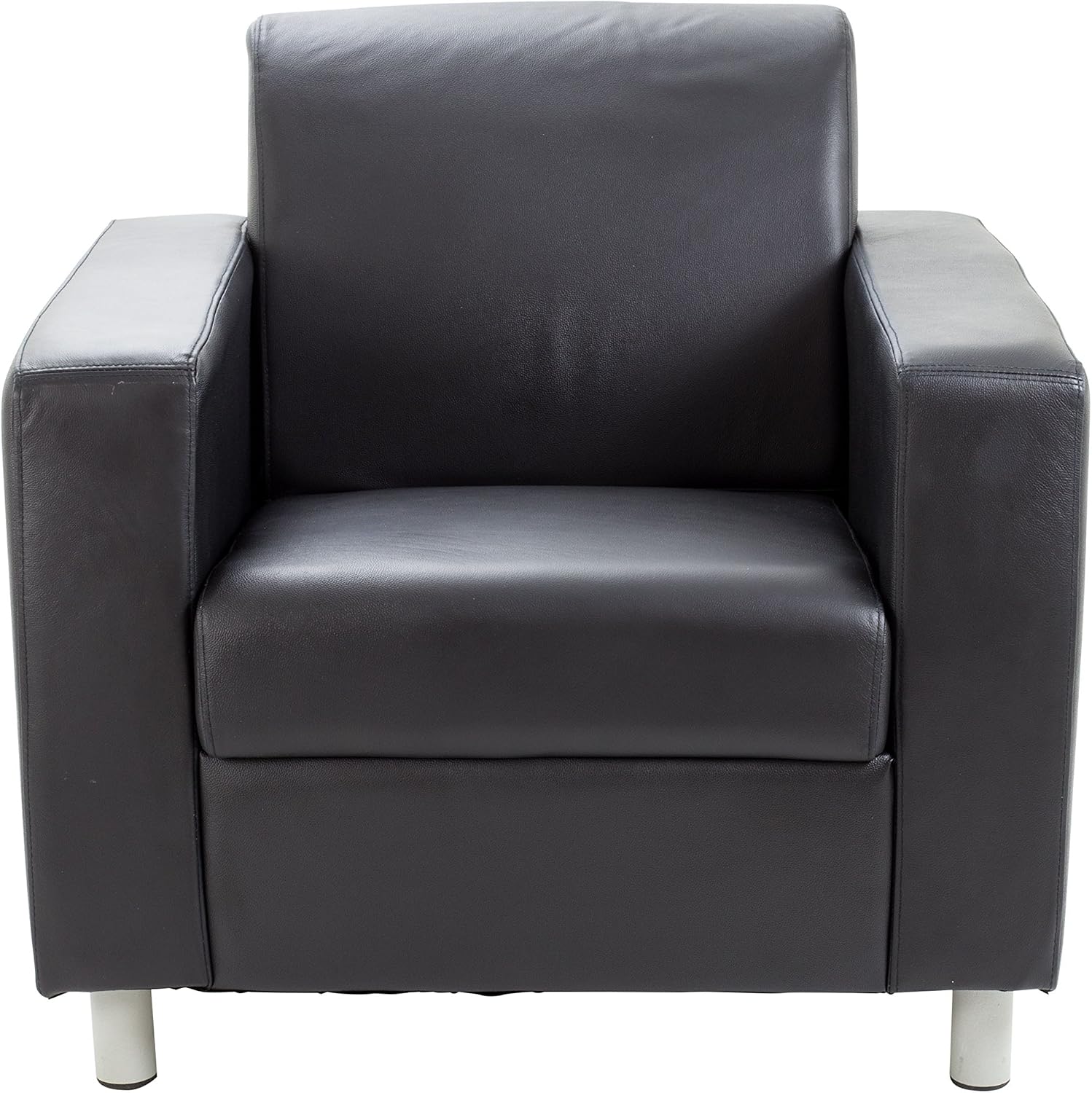 Office Hippo Premium Real Leather Reception Sofa - Image 3