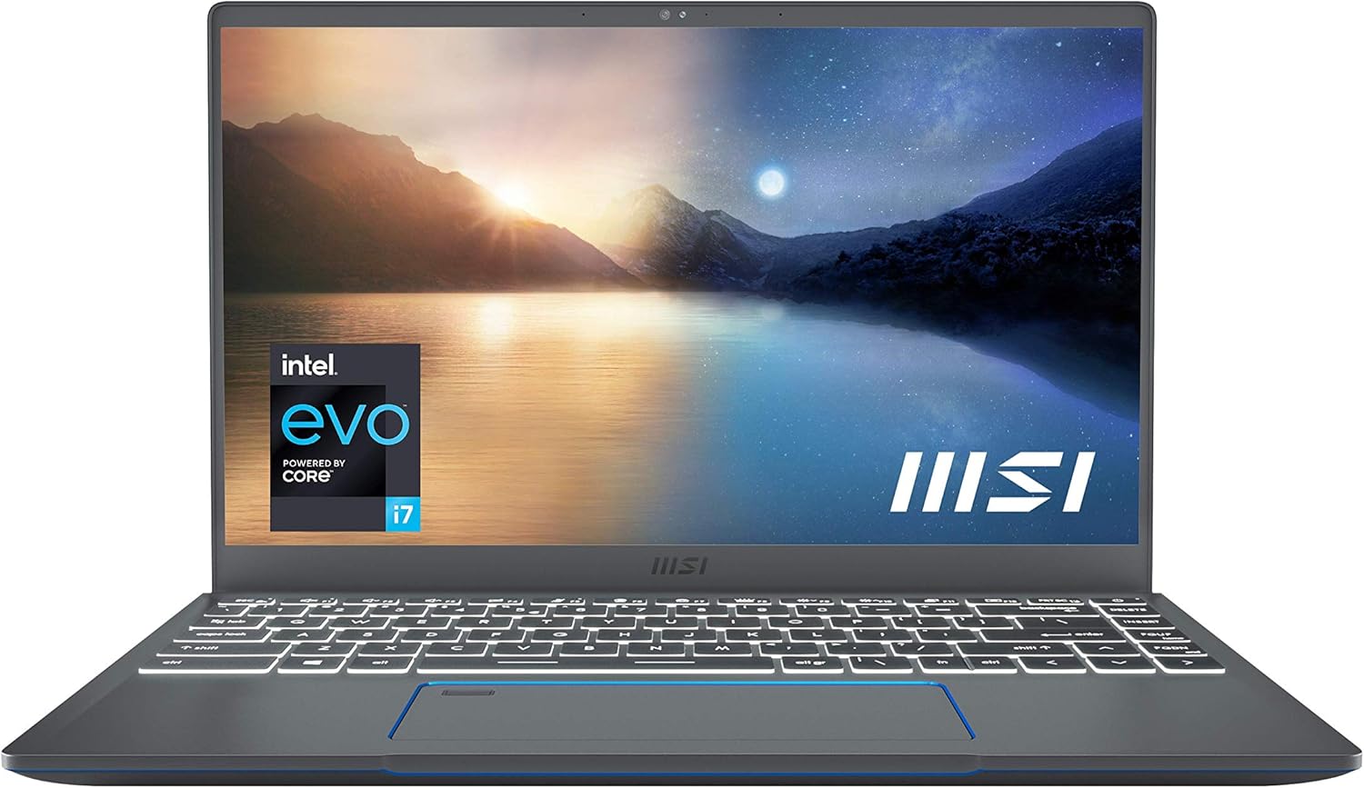 MSI Prestige 14 EVO 14″ Ultra-Thin Bezel Professional Laptop, 11th Gen Core i7, 16GB RAM, 512GB SSD