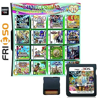 Amazon Com 8 In 1 Game Cartridge Multicart Game Pack Card Super Combo Compatible With Ds Ndsl Ndsi Ndsi Ll Xl 3ds 3dsll Xl New 3ds New 3ds Ll Xl 2ds New 2ds Ll Xl Video Games