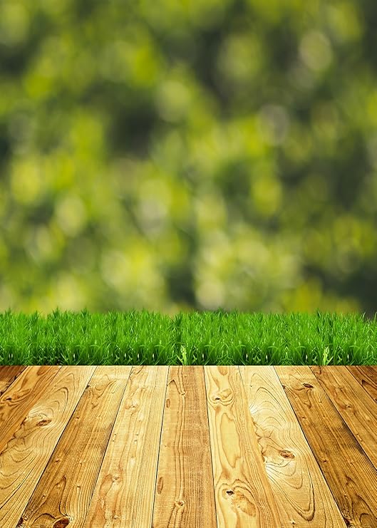Amazon Com Kate 8x10ft Spring Photography Backdrops Green Bokeh
