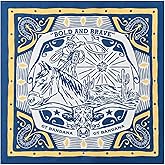 GT BANDANA 22"x22" Legacy Of West Cotton Bandana Multi-Purpose Headbands