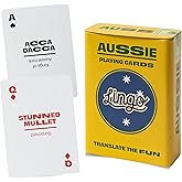 Lingo Aussie Playing Cards in Wayfarer Tin Box | Travel Flashcards | Learn Aussie Slang Vocabulary in A Fun & Easy Way | 52 Essential Translations