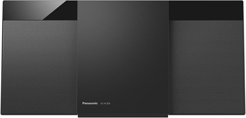 Panasonic SC-HC302EB K Modern HiFi System 20W CD Bluetooth DAB FM Radio Black