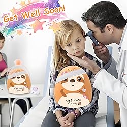 LeYoHa Get Well Soon Sloth Plush - Get Well Soon