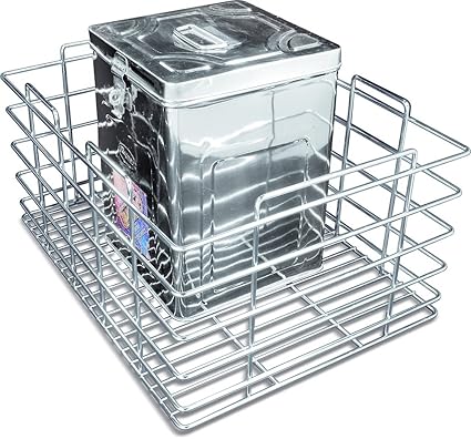 Now Ever Stainless Steel Modular Kitchen Grain Trolly Basket 17