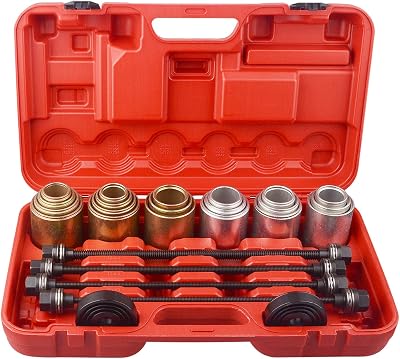 DAYUAN 26Pcs Universal Press and Pull Sleeve Kit Bearings Remove Install Tool