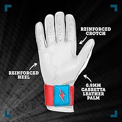 BRUCE BOLT BRINSON Series Long Cuff White Batting