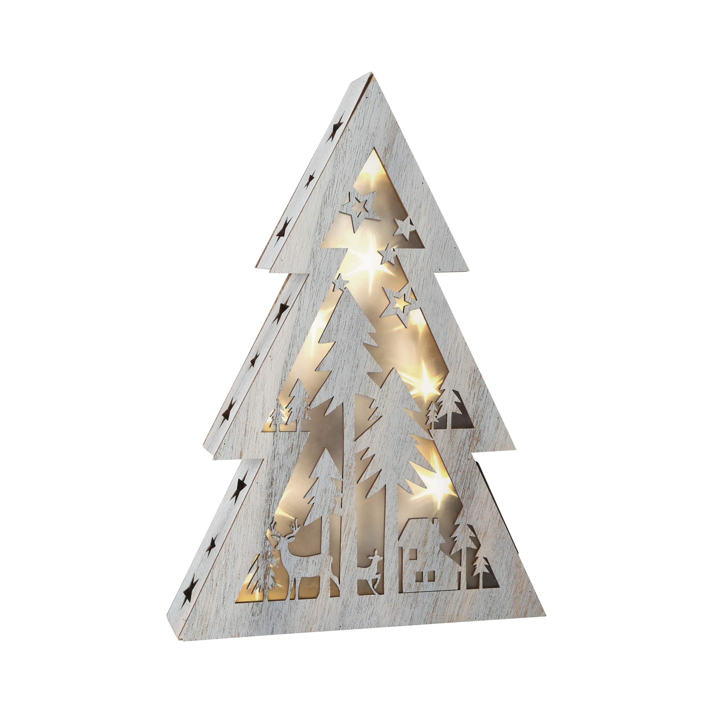 Legler Christmas Tree Shabby Chic Little, Grey