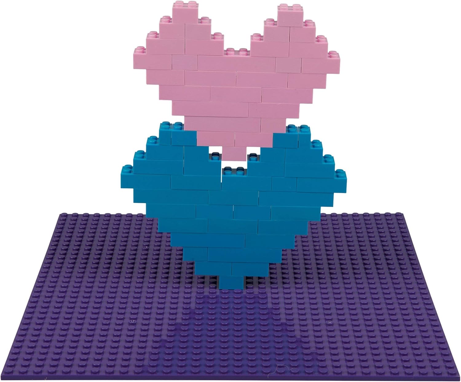 pink lego base plate