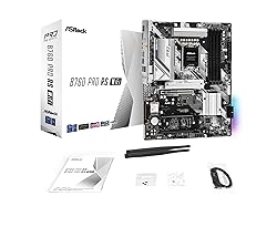 ASRock B760 Pro RS WiFi LGA1700 HDMI DisplayPort