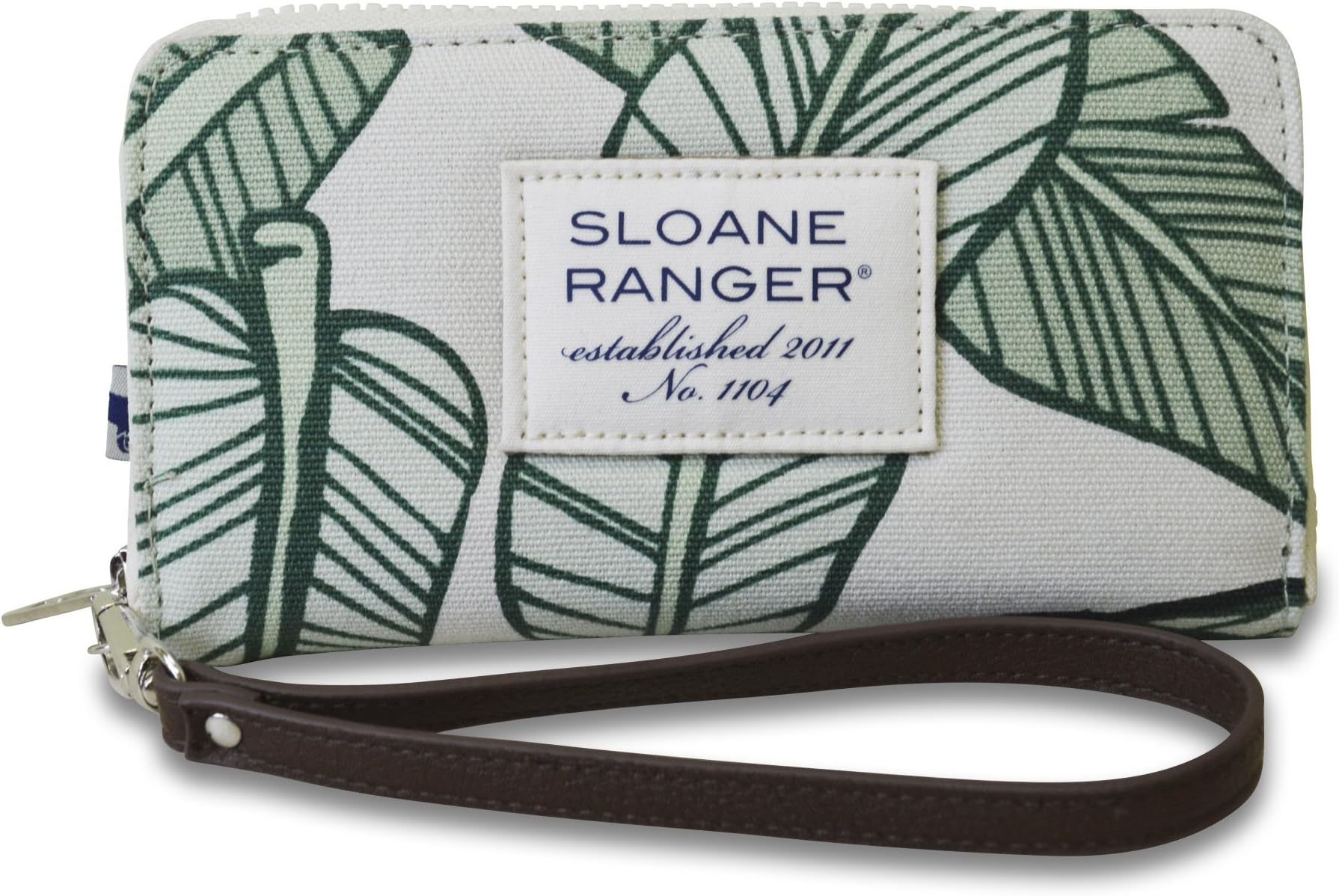 Sloane Ranger Banana Leaf Smartphone Wallet.