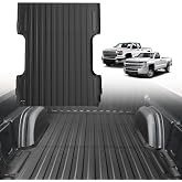 TripleAliners 6.6FT Truck Bed Mat for 2007-2018 Chevy Silverado/Sierra 1500 | (&amp; for Silverado Sierra 2007-2019 2500 &amp; 2011-2019 3500 Heavy Duty Truck) All Weather Pickup Bed Liner, Custom Fit, Anti-Slip