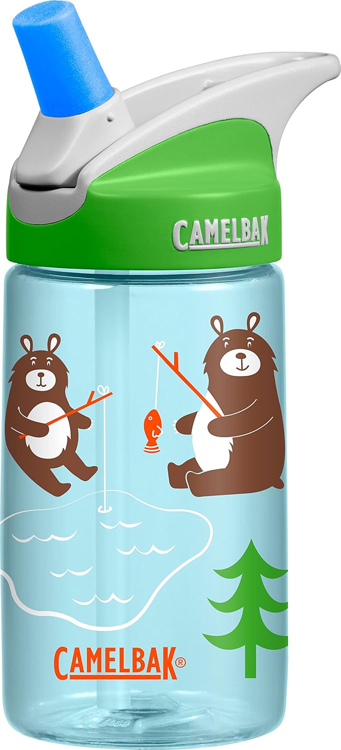 CamelBak Kids Eddy Water Bottle, Bear Scouts, 0.4 L