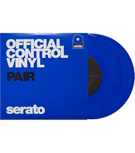 DJ機材 serato OFFICIAL CONTROL VINYL Amazon.com: Serato Control Vinyl Black, 12