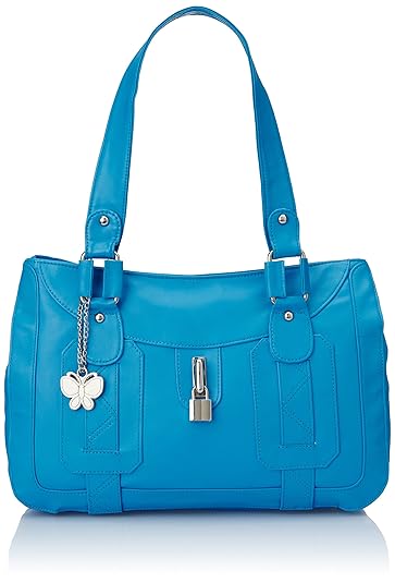 Butterflies Handbag (Blue)(BNS 0375)