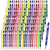 Greengines 100 PCS Inspirational Pens Bulk, Motivational Ballpoint Pen with Stylus Tip Funny Ink Pens Bulk Inspirational Gifts for Women Coworkers Office Supplies Black Ink…