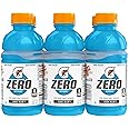 Gatorade G Zero Thirst Quencher, Cool Blue, 12oz Bottles (6 Pack)