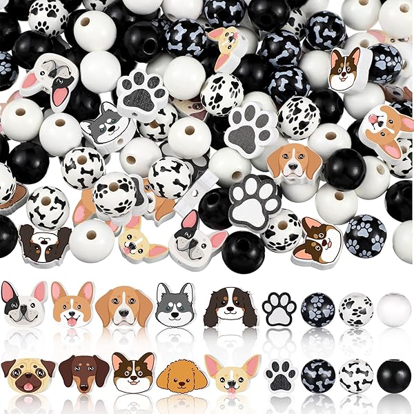 French Bulldog Charm Silver Jewellery Bead, Animal Charms For Bracelet